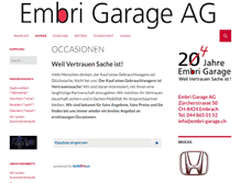 Tablet Screenshot of embri-garage.ch